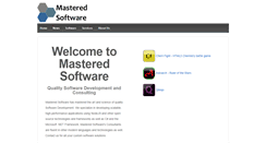 Desktop Screenshot of masteredsoftware.com