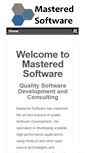 Mobile Screenshot of masteredsoftware.com